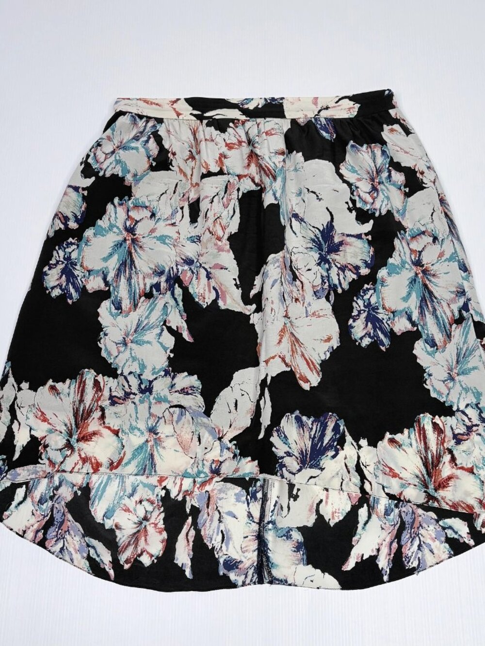 MYNE women's floral silk skirt size 8
